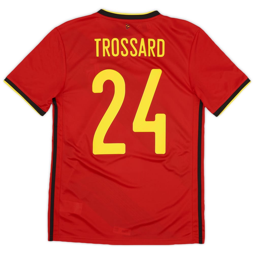 2020-21 Belgium Home Shirt Trossard #24 (S)