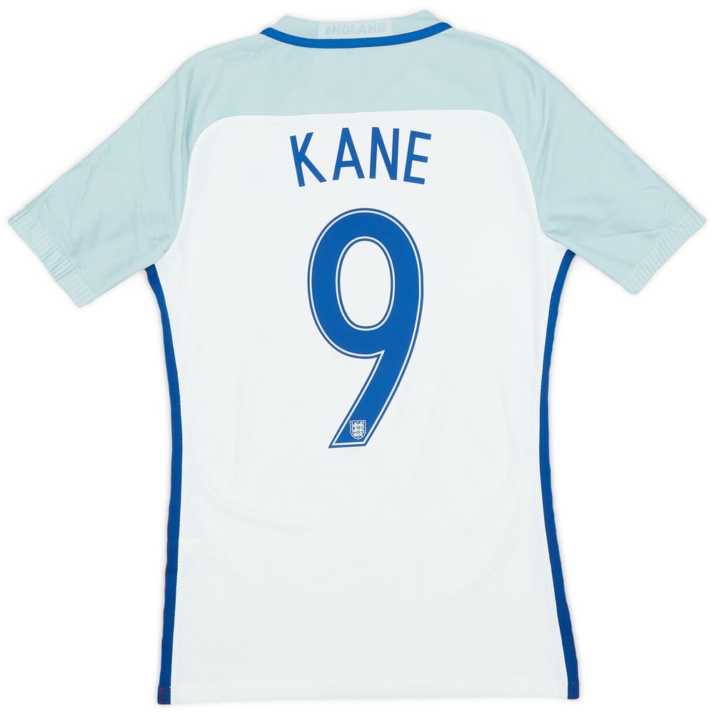 2016-17 England Player Issue Home Shirt Kane #9 (S)