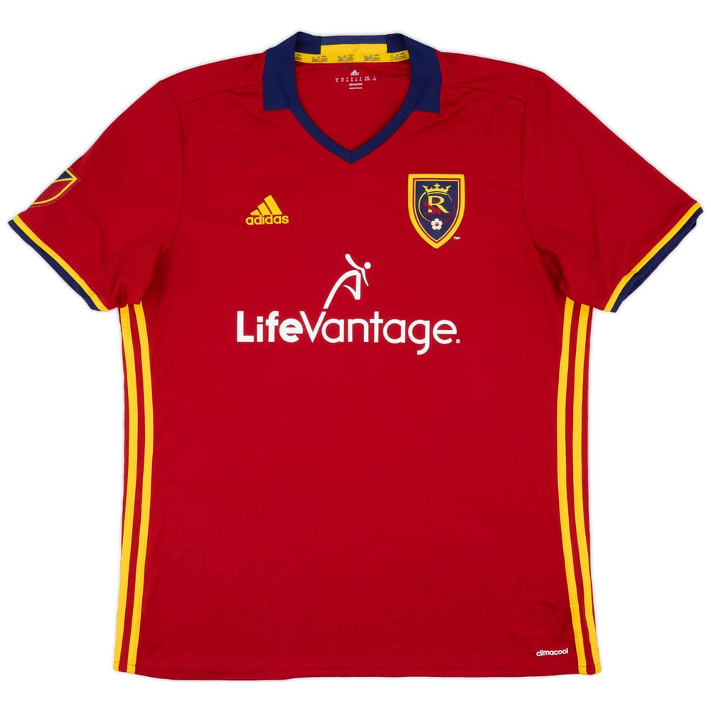 2016 Real Salt Lake Home Shirt - 9/10 - (XL)