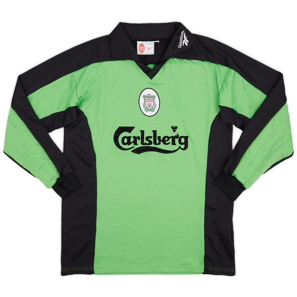 1997-98 Liverpool GK Shirt - 8/10 - (S)