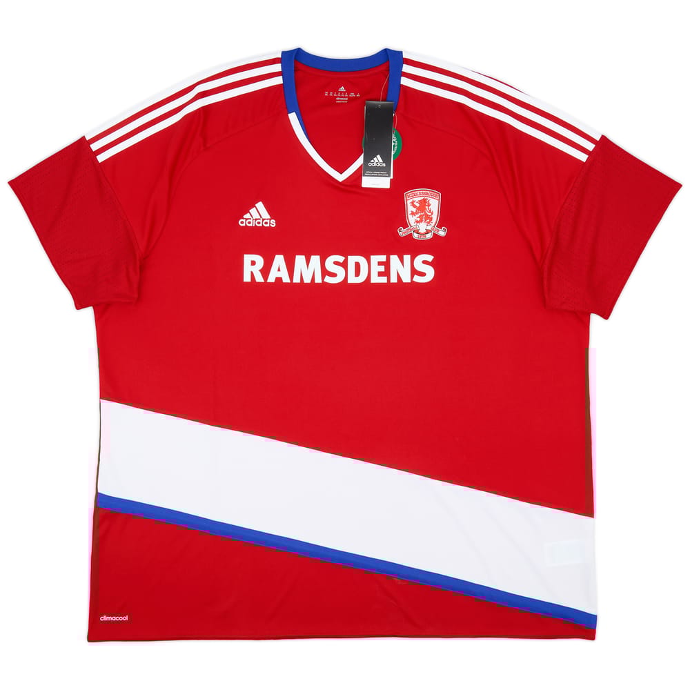 2016-17 Middlesbrough Home Shirt (3XL)