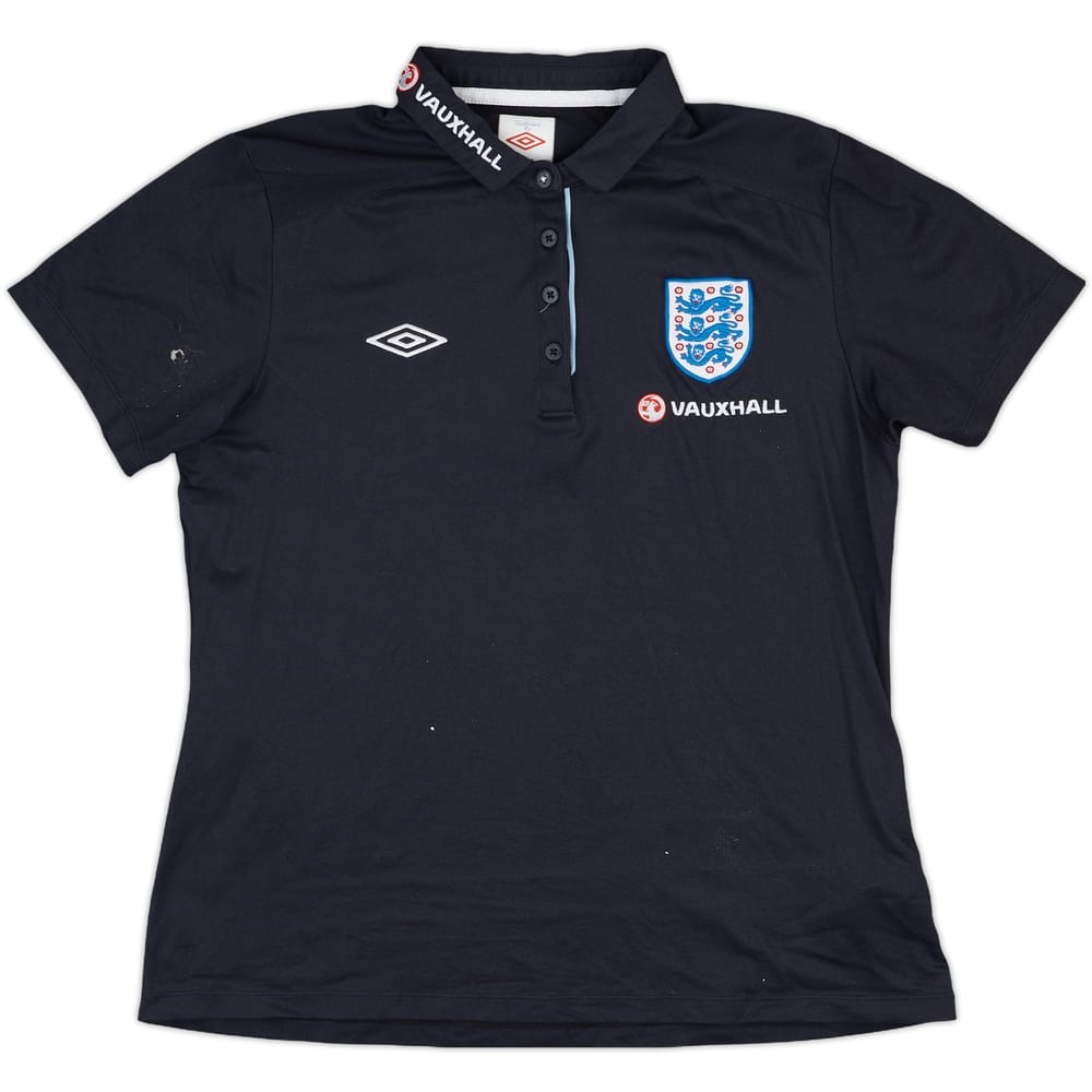 2010-11 England Umbro Polo Shirt - 9/10 - (Women's M)