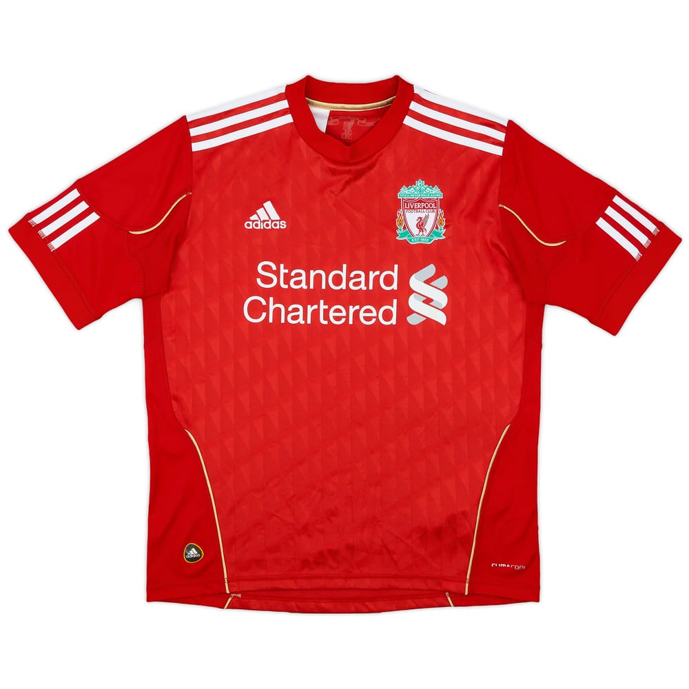 2010-12 Liverpool Home Shirt - 8/10 - (XL.Boys)