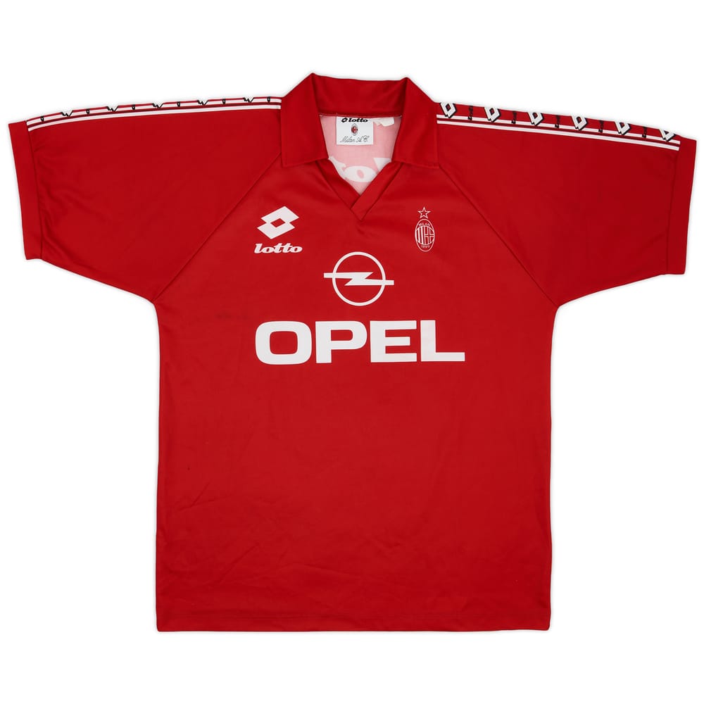 1995-96 AC Milan Lotto Training Shirt - 7/10 - (L)