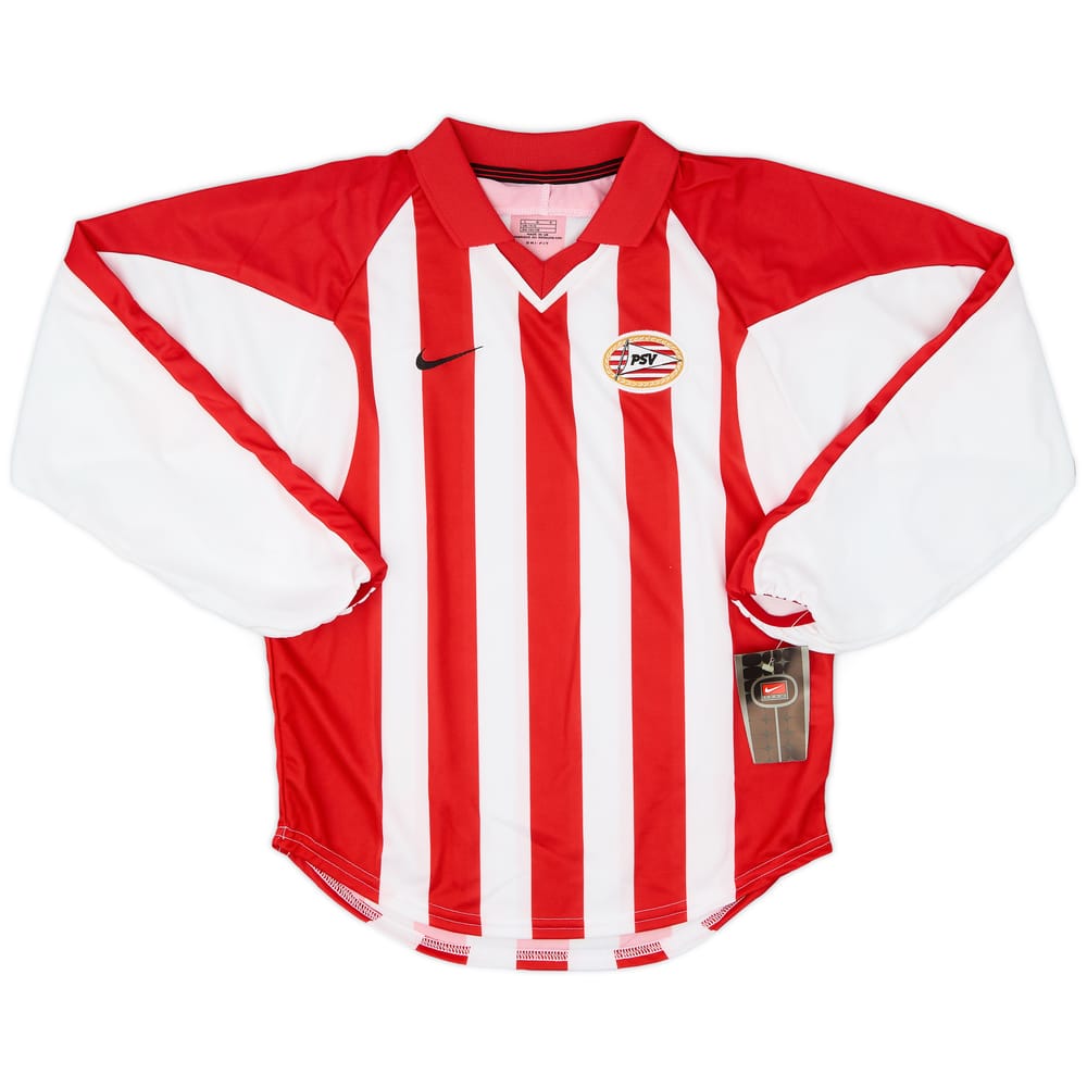 2000-02 PSV Home L/S Shirt (L.Boys)