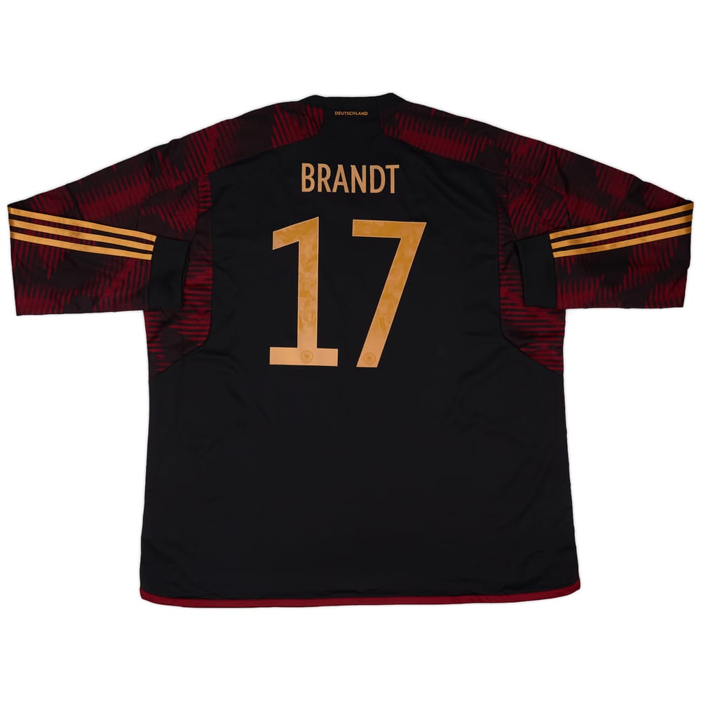 2022-23 Germany Away L/S Shirt Brandt #17 (3XL)