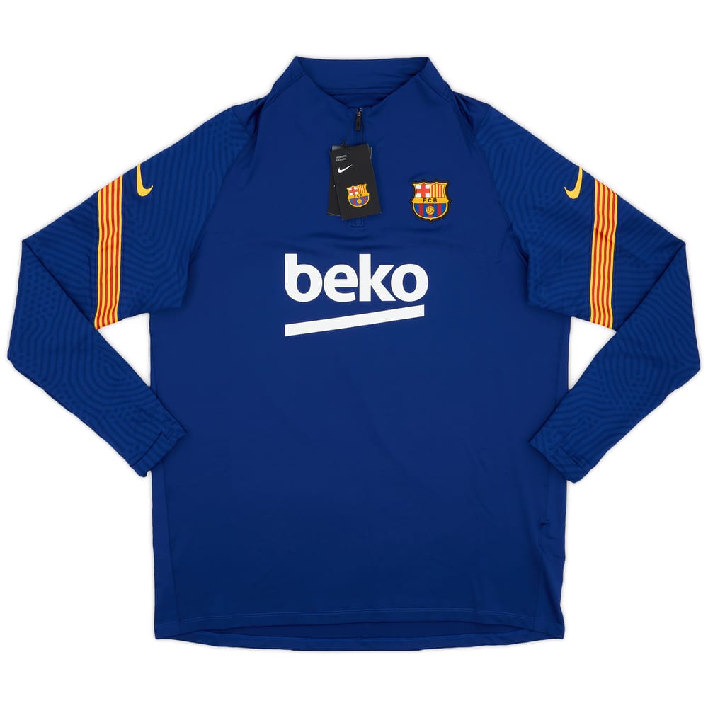 2020-21 Barcelona Nike 1/4 Zip Training Top (XL)