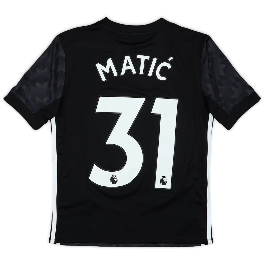 2017-18 Manchester United Away Shirt Matic #31 - 9/10 - (M.Boys)