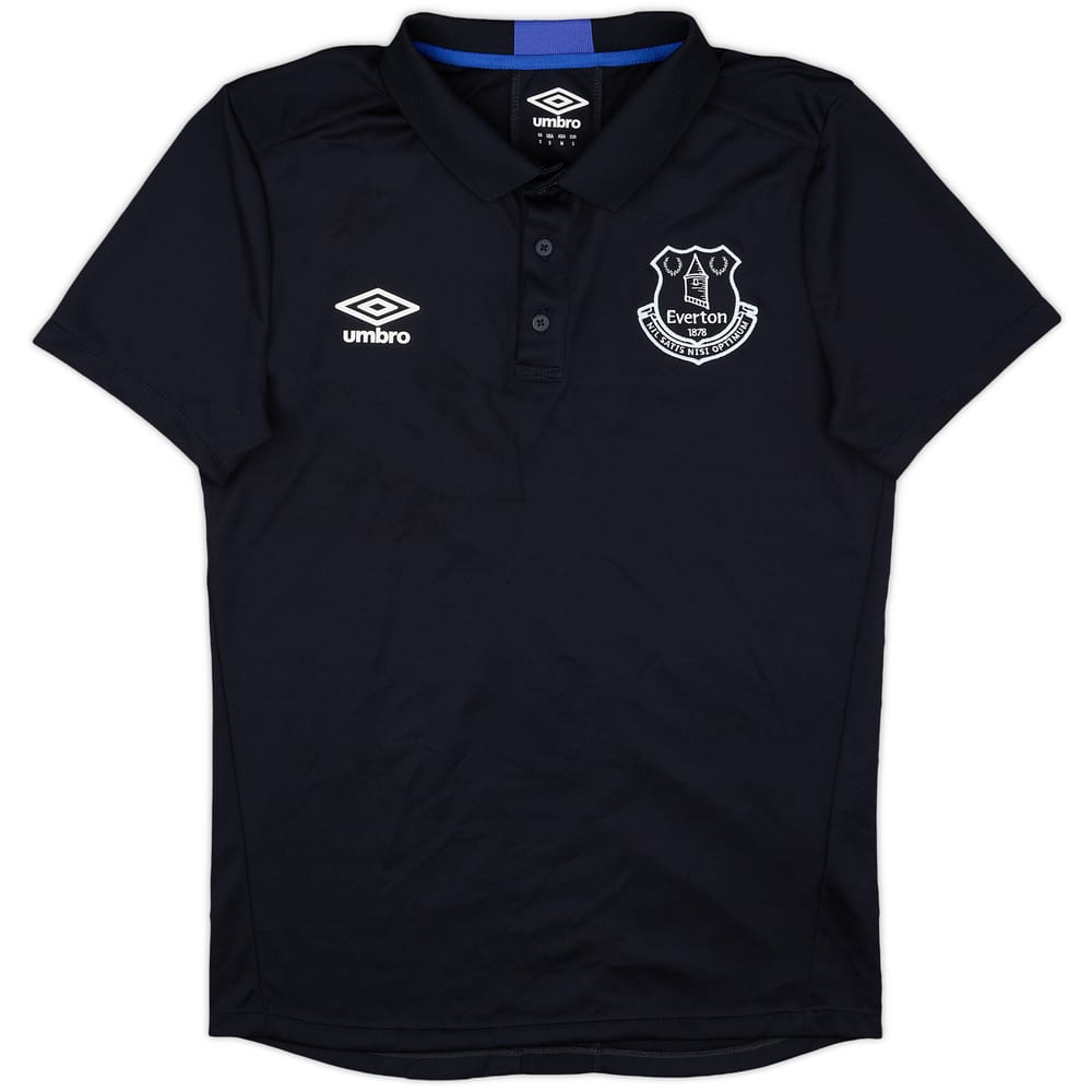 2017-18 Everton Umbro Polo Shirt - 9/10 - (S)