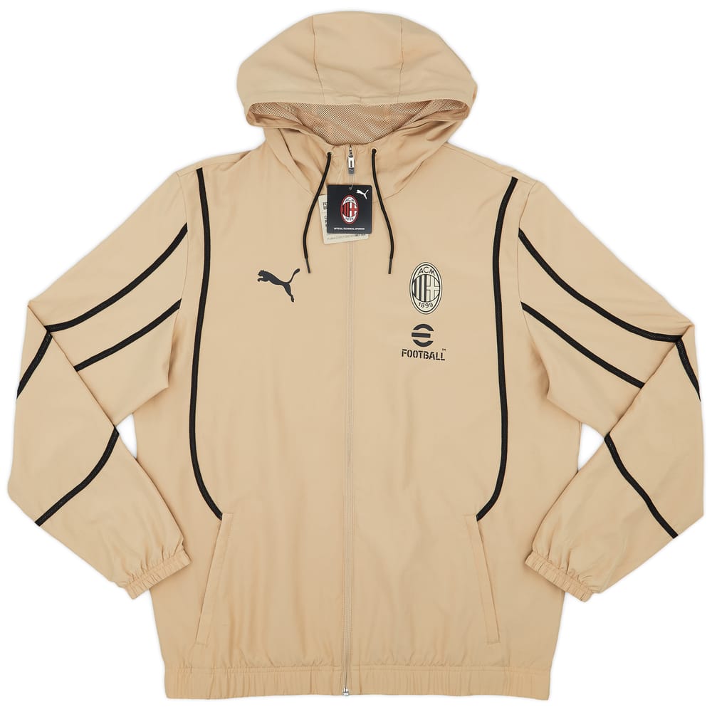 2024-25 AC Milan Puma Pre-Match Hooded Jacket