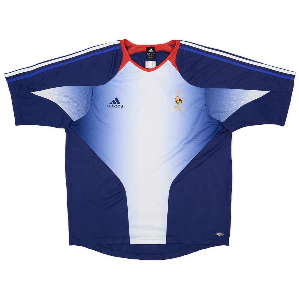 2004-06 France adidas Training Shirt - 8/10 - (XXL)