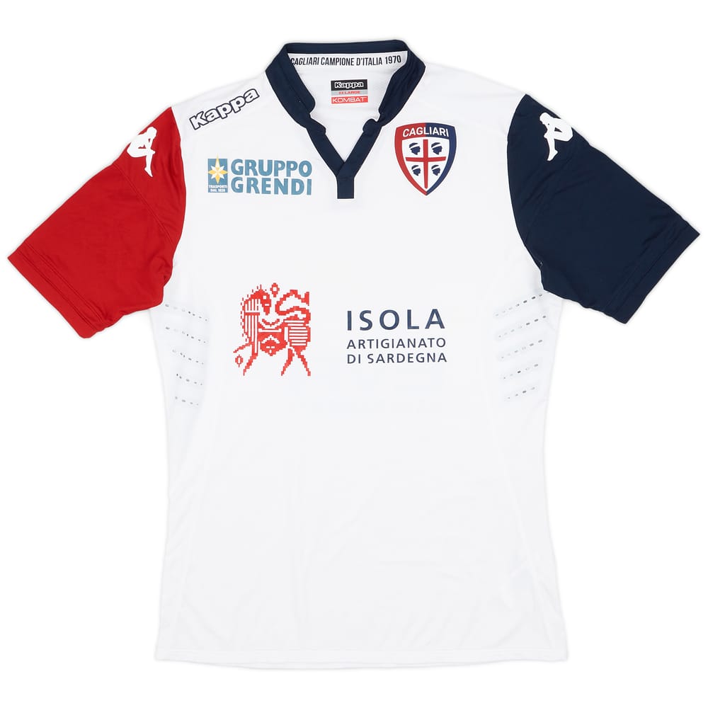 2015-16 Cagliari Away Shirt - 7/10 - (XXL)