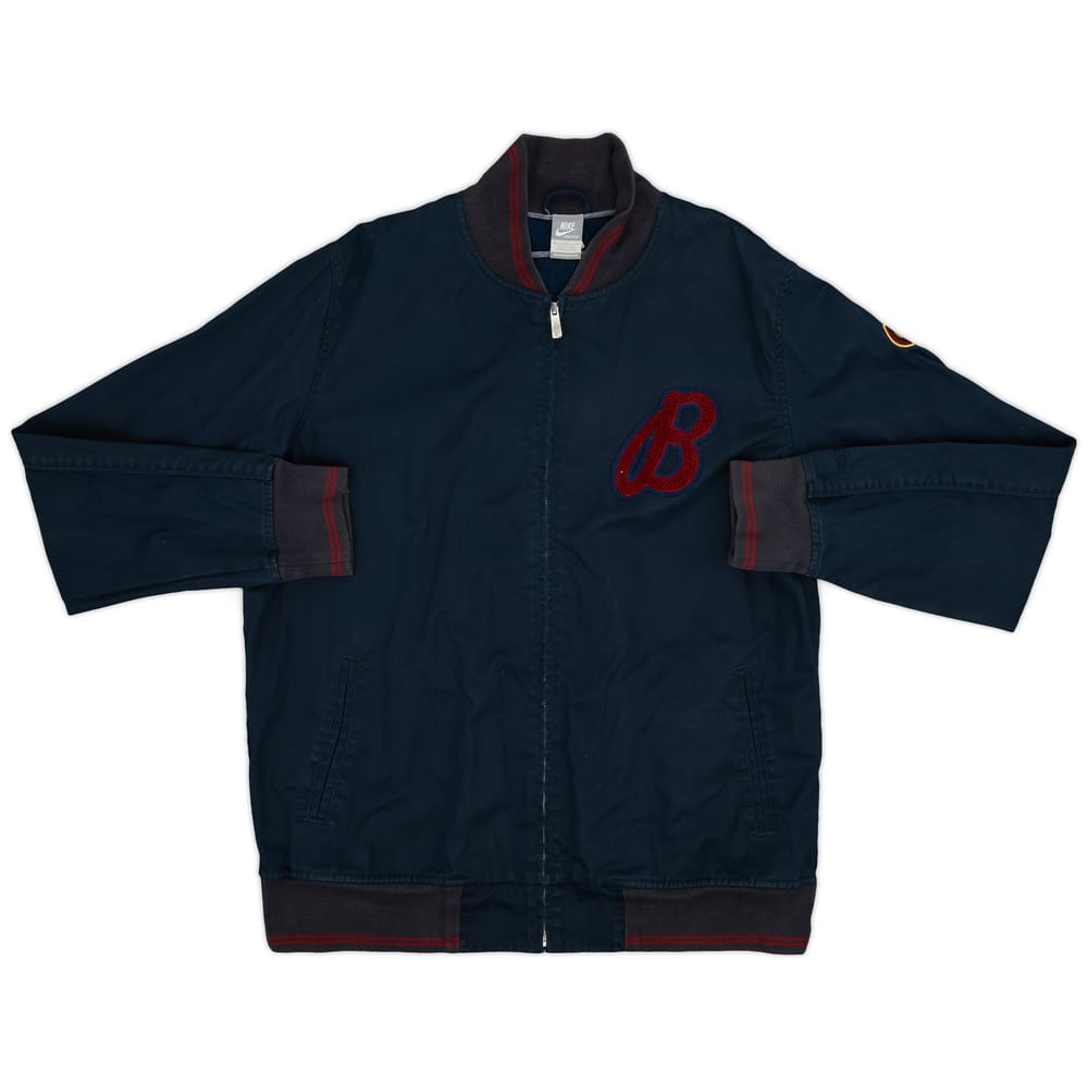 2012-13 Barcelona Nike Retro Bomber Jacket - 7/10 - (XL)