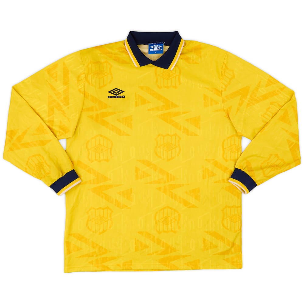 1990s Umbro Template L/S Shirt - 8/10 - (XL)
