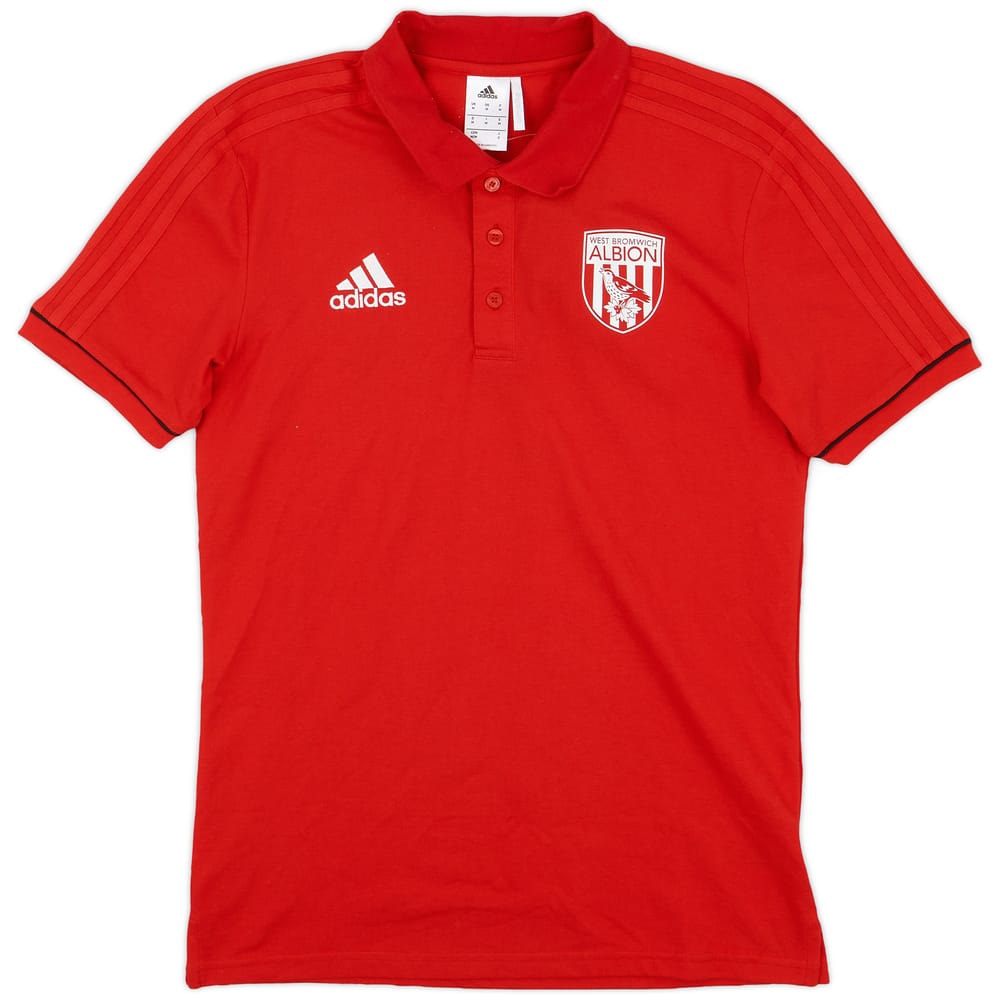 2017-18 West Brom adidas Polo Shirt - 9/10 - (M)