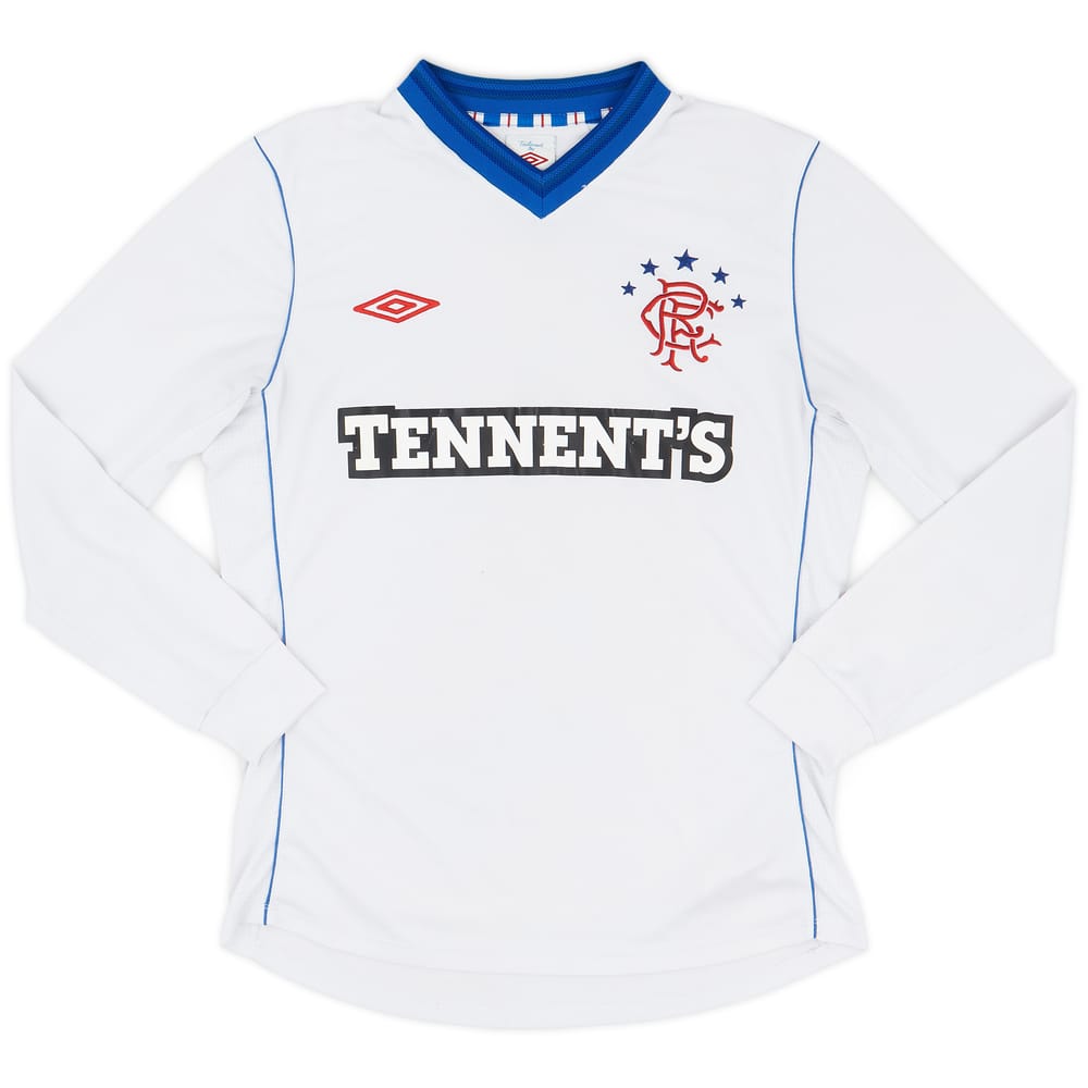 2012-13 Rangers Away L/S Shirt - 7/10 - (M)