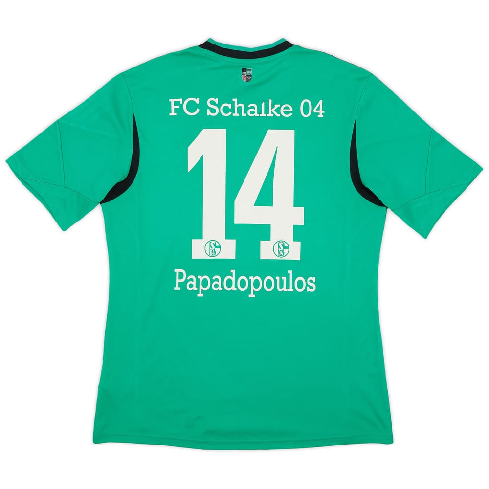 2013-15 Schalke Third Shirt Papadopoulos #14 - 5/10 - (L)