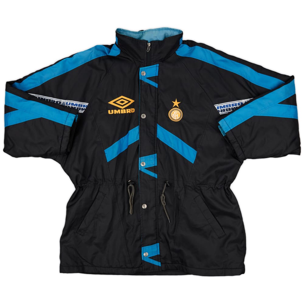 1997-98 Inter Milan Umbro Padded Bench Coat - 6/10 - (XXL)