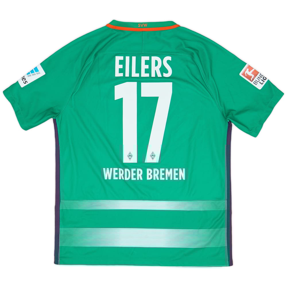 2016-17 Werder Bremen Home Shirt Eilers #17 - 9/10 - (L)