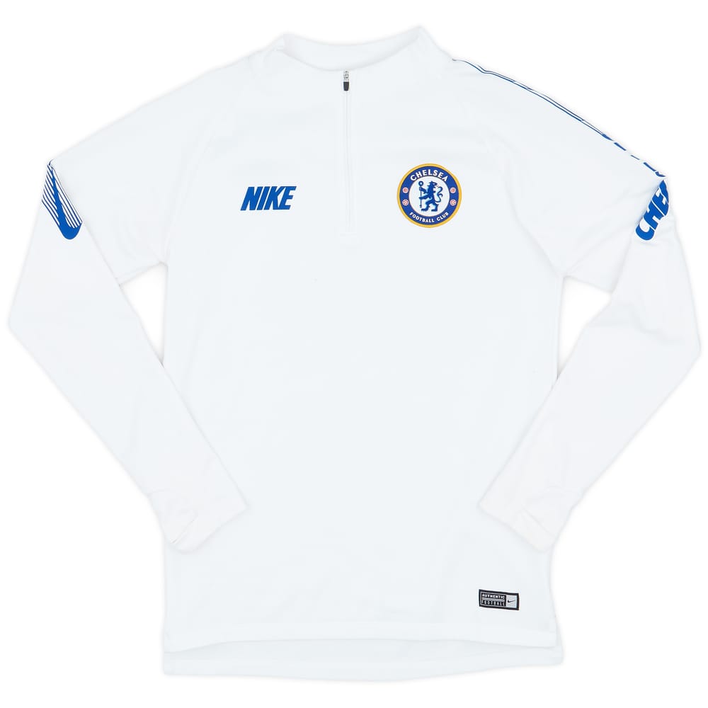 2019-20 Chelsea Nike 1/4 Zip Drill Top - 7/10 - (S)