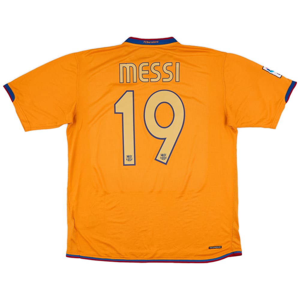 2006-08 Barcelona Away Shirt Messi #19 - 6/10 - (XL)