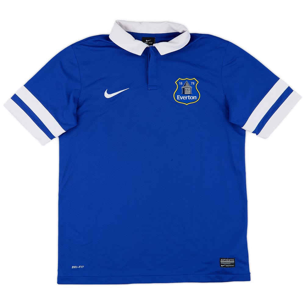 2013-14 Everton Home Shirt - 9/10 - (XL.Boys)
