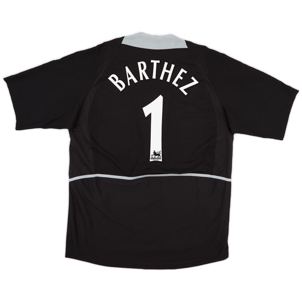 2002-04 Manchester United S/S GK Shirt Barthez #1 - 8/10 - (XL)
