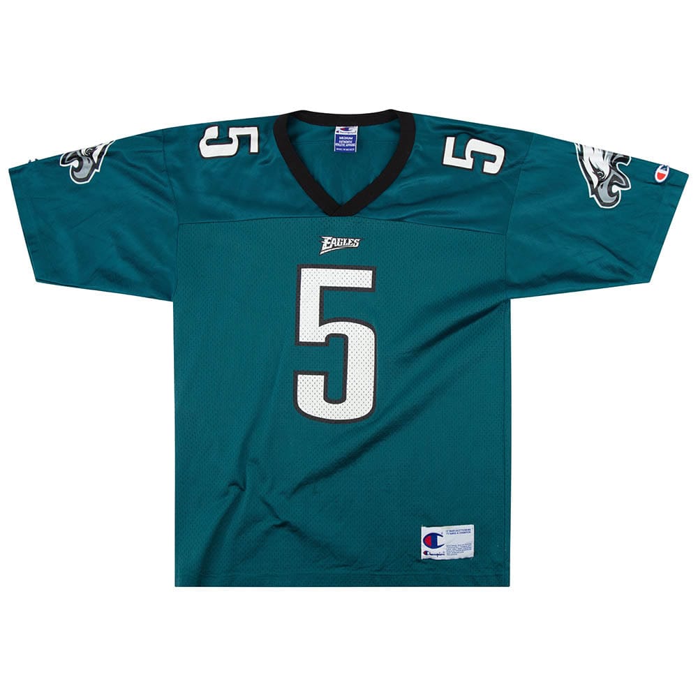 1999-00 Philadelphia Eagles McNabb #5 Champion Jersey (Home) M