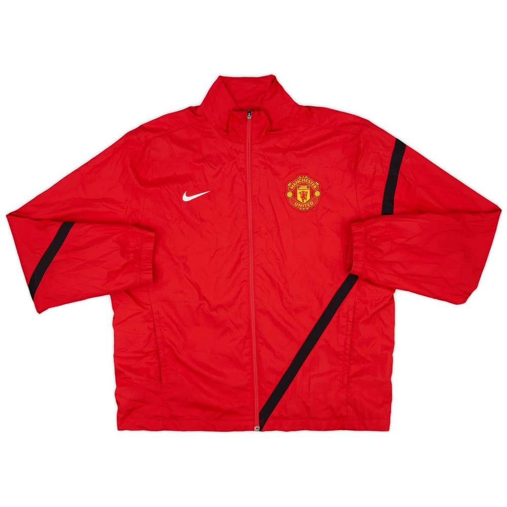 2011-12 Manchester United Nike Track Jacket - 8/10 - (XL)