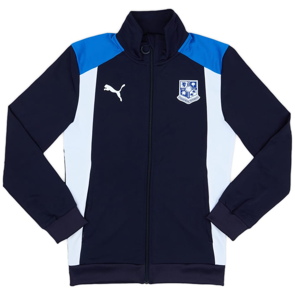 2018-19 Tranmere Rovers Puma Track Jacket - 9/10 - (S)