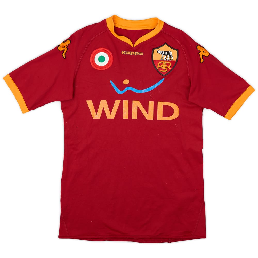 2007-08 Roma Home Shirt - 7/10 - (XS)