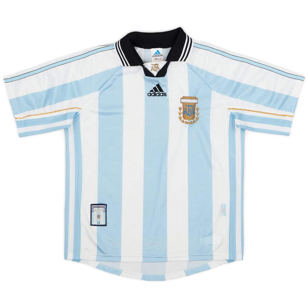 1998-99 Argentina Home Shirt - 6/10 - (Y)