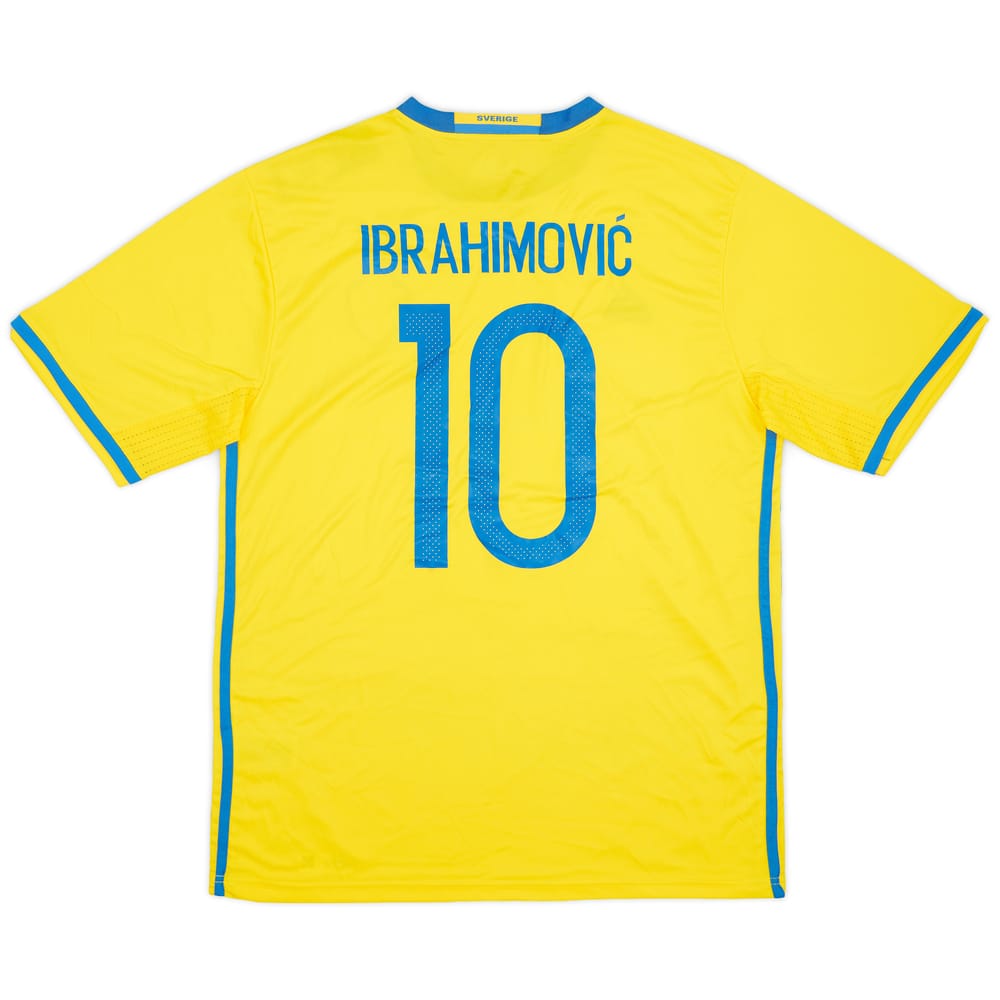 2016-17 Sweden Home Shirt Ibrahimovic #10 (L)