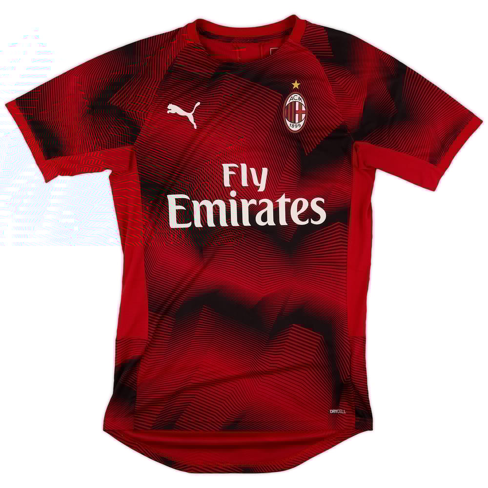 2018-19 AC Milan Puma Training Shirt - 9/10 - (S)