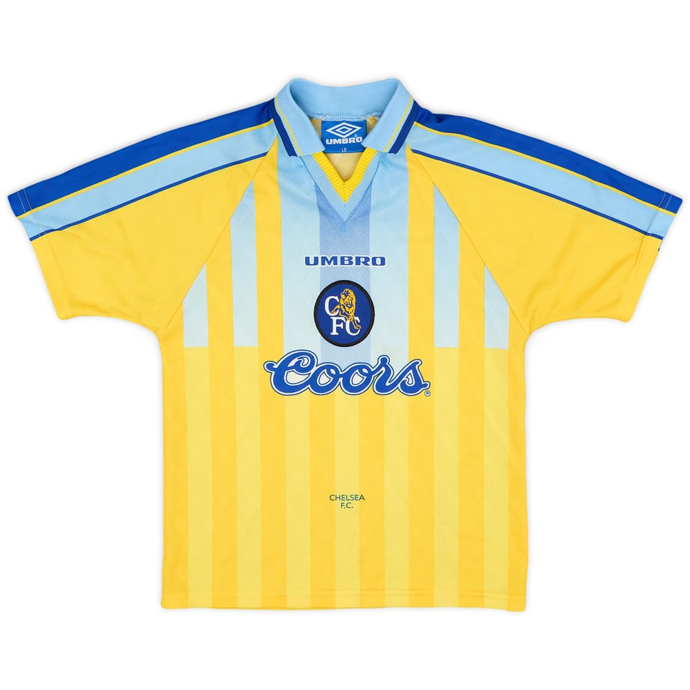1996-97 Chelsea Away Shirt - 9/10 - (L.Boys)