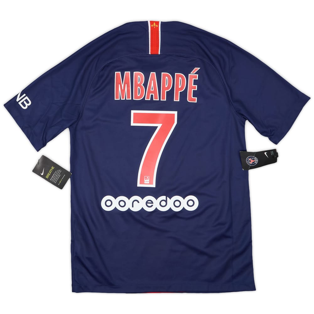 2018-19 Paris Saint-Germain Home Shirt Mbappe #7 (S)