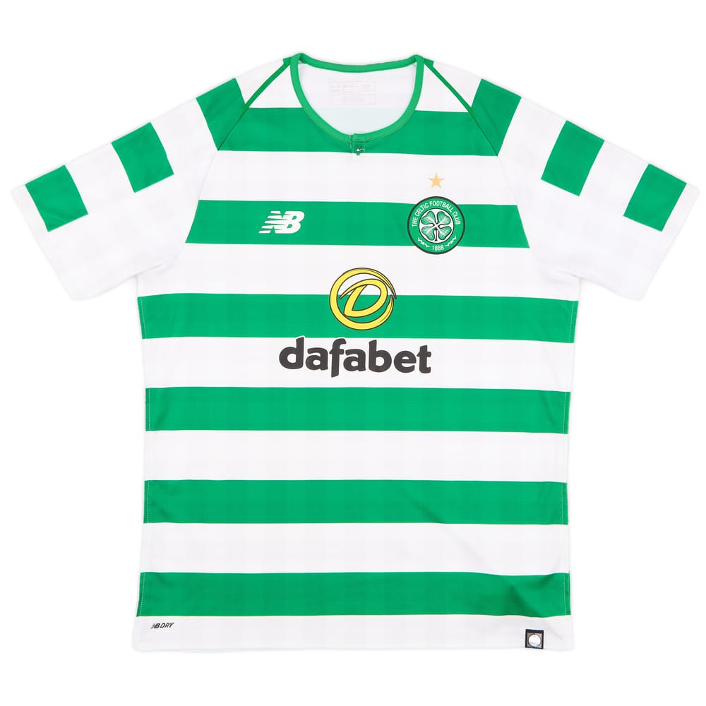 2018-19 Celtic Home Shirt - 8/10 - (L)