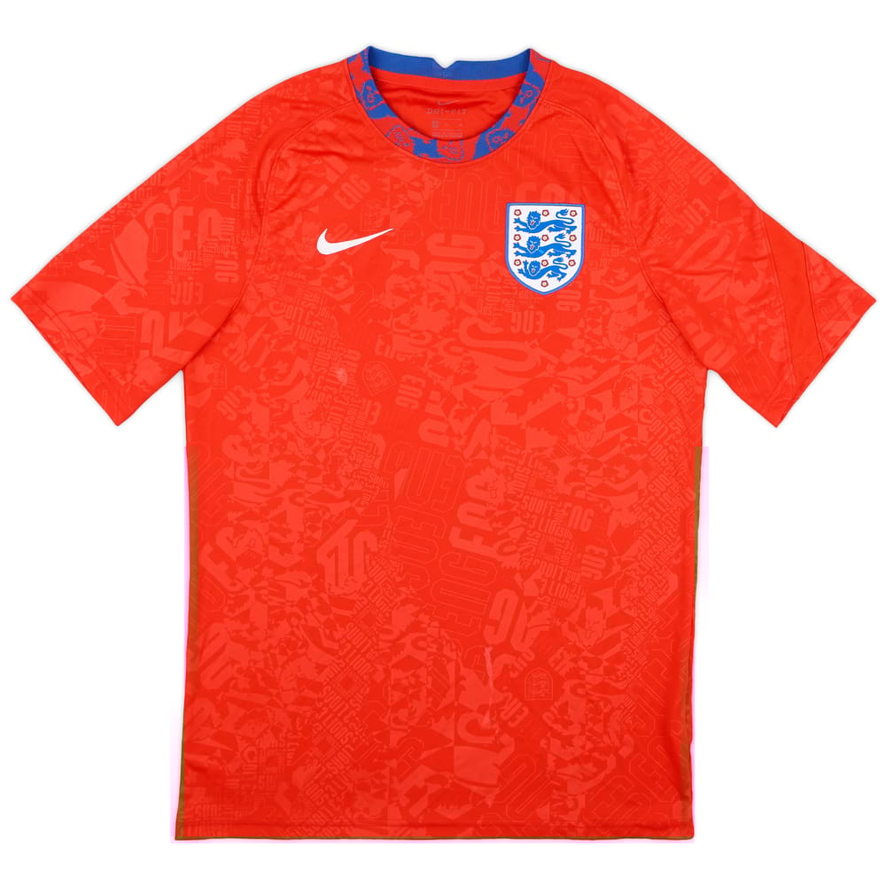 2020-21 England Nike Training Shirt - 7/10 - (M)