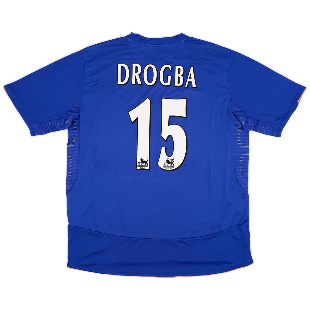 2005-06 Chelsea Centenary Home Shirt Drogba #15 (XXL)