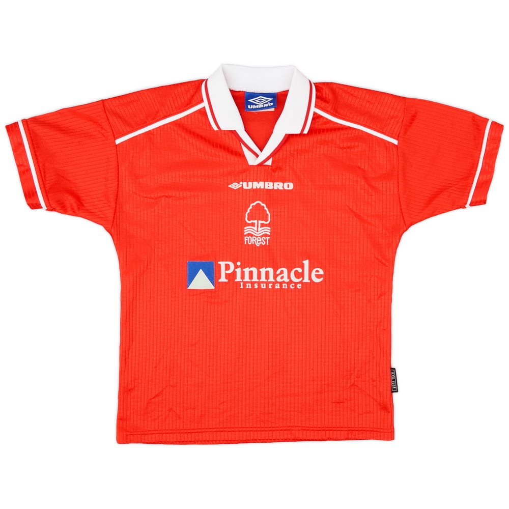 1998-00 Nottingham Forest Home Shirt - 8/10 - (L.Boys)