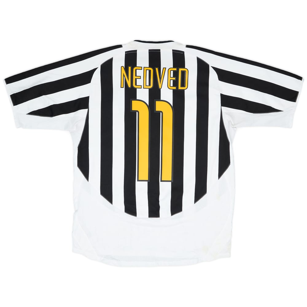 2003-04 Juventus Home Shirt Nedved #11 - 6/10 - (L)