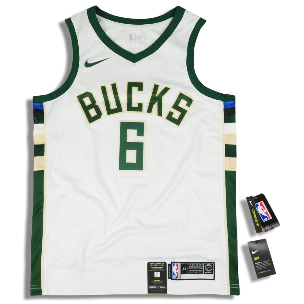 2018-19 Milwaukee Bucks Bledsoe #6 Nike Swingman Jersey (Home) M - W/Tags