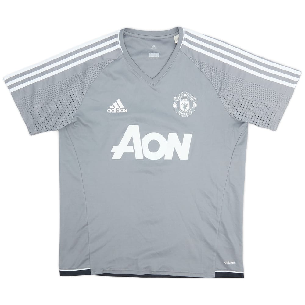 2017-18 Manchester United adidas Training Shirt - 8/10 - (L)