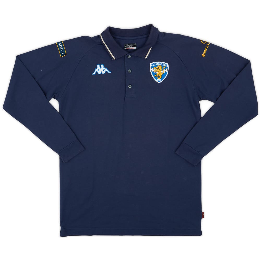 2005-06 Brescia Kappa Polo L/S Shirt - 8/10 - (M)
