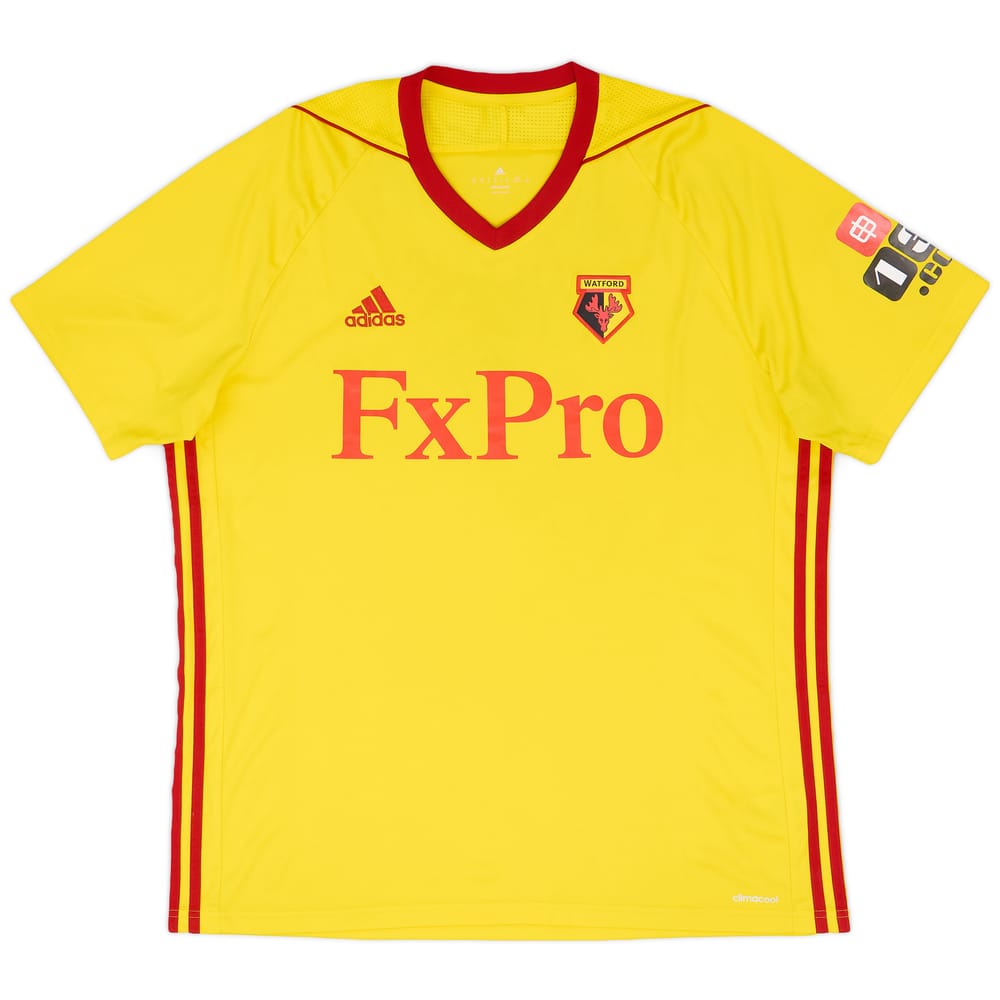 2017-18 Watford Home Shirt - 9/10 - (XL)