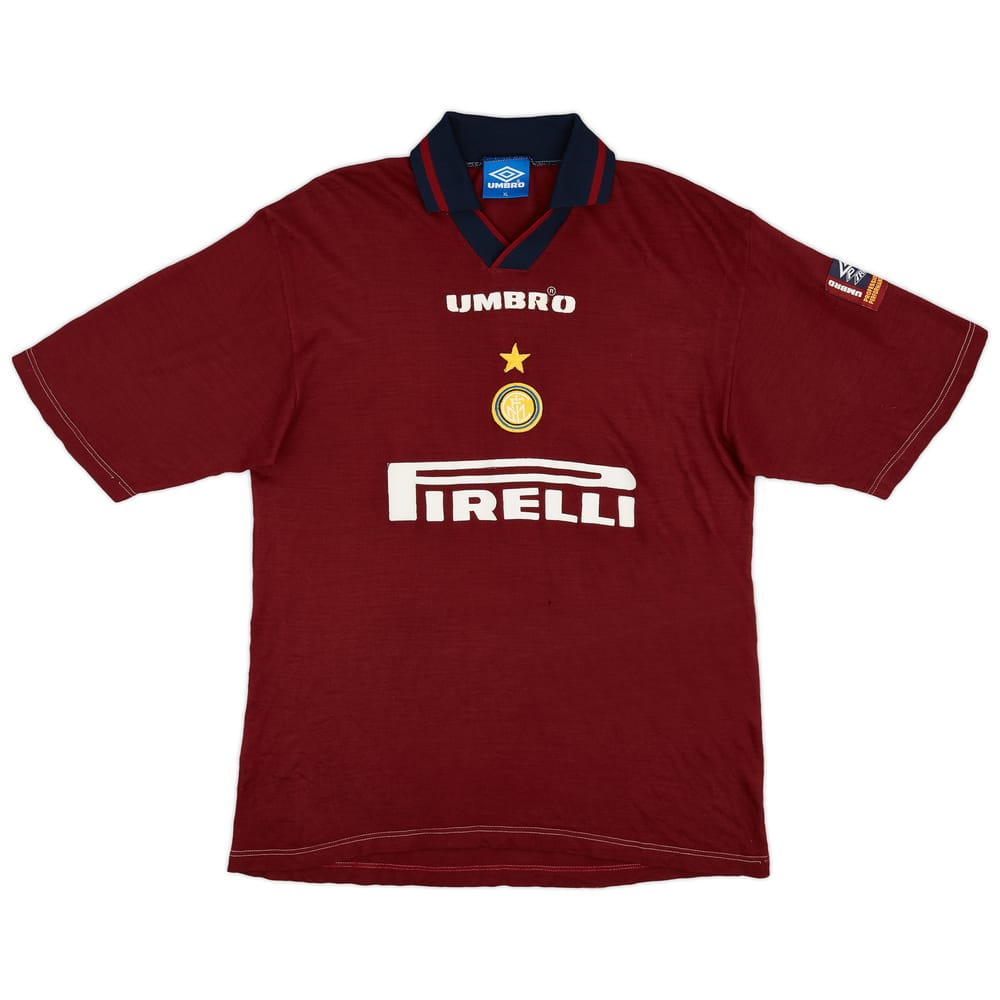 1995-96 Inter Milan Umbro Training Shirt - 6/10 - (XL)