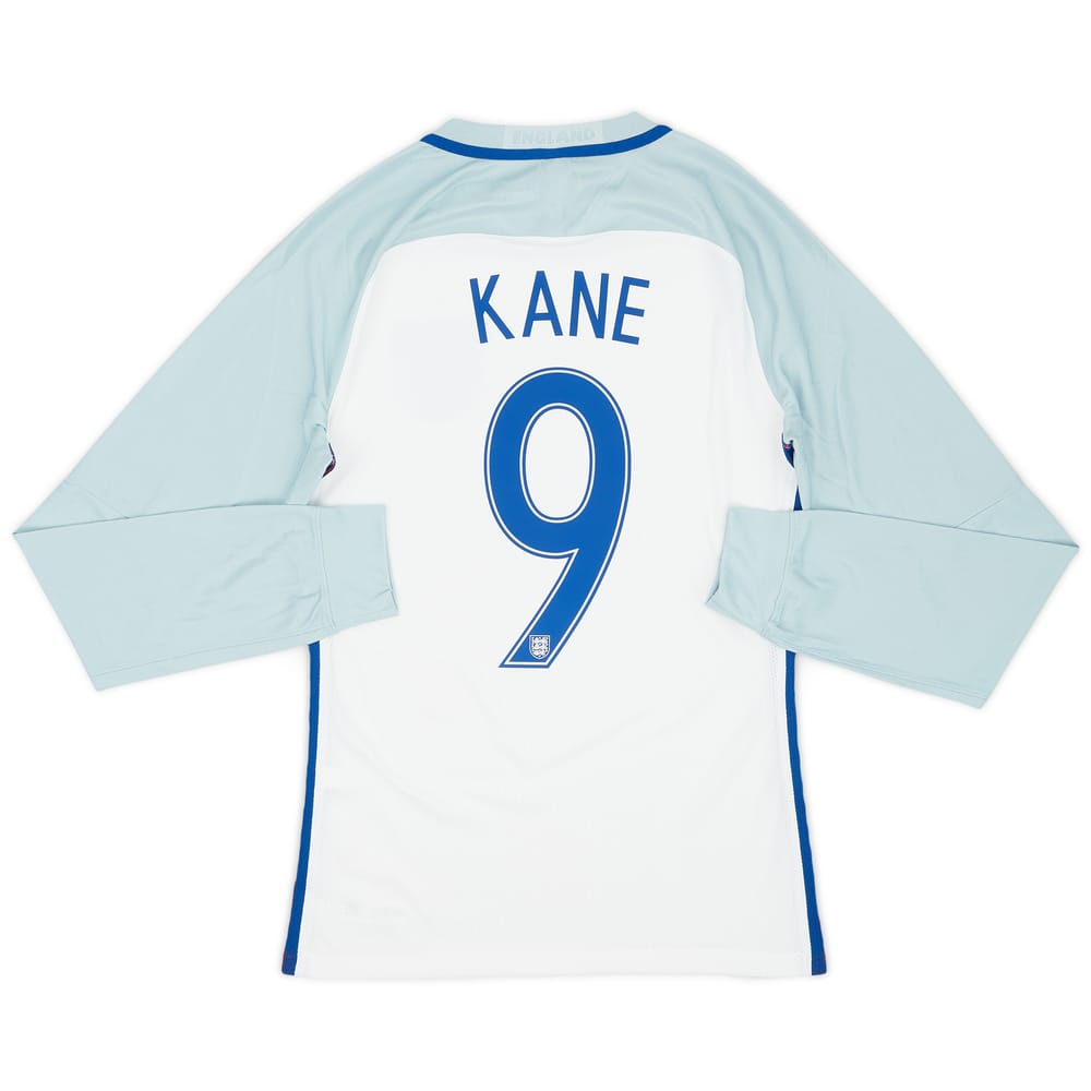 2016-17 England Player Issue Home L/S Shirt Kane #9 (S)