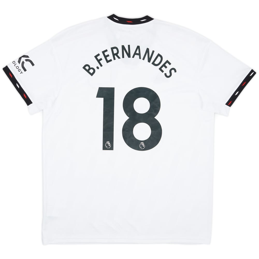 2022-23 Manchester United Away Shirt B.Fernandes #8 (XL)