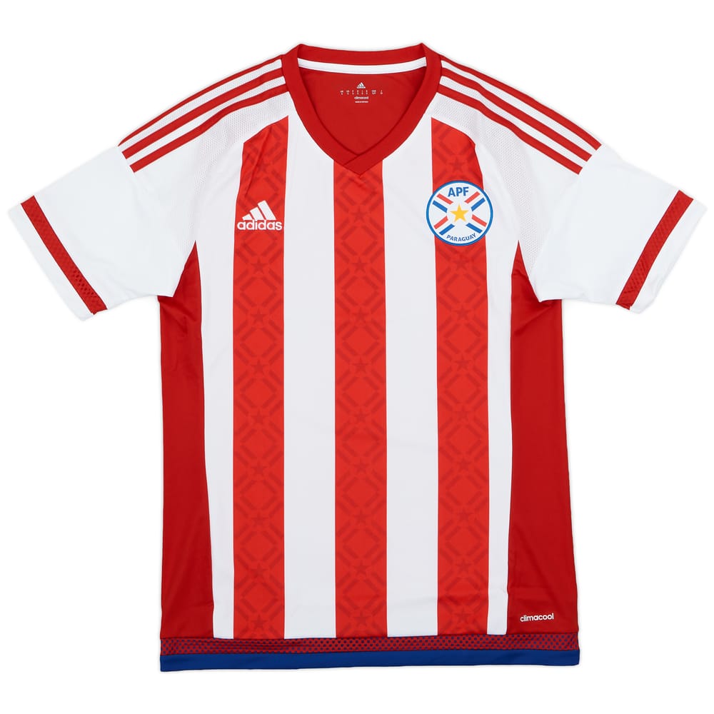 2015 Paraguay Copa America Home Shirt - 9/10 - (S)