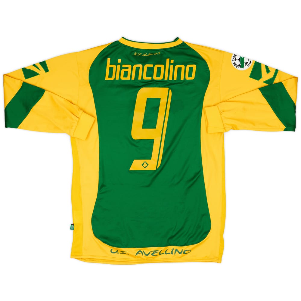 2005-06 Avellino Match Issue Signed Third L/S Shirt Biancolino #9